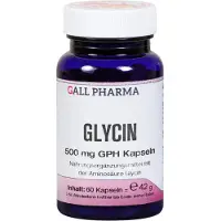 Hecht Pharma GmbH Geschäftsbereich Handelsware GALL PHARMA Gélules de glycine 500 mg GPH, 60 gélules