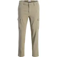 Jack & Jones Pantalon JPSTACE ARTHUR DOBBY CARGO hommes - Beige - US 34 / 34