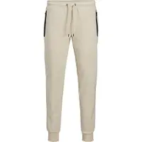 Jack & Jones Pantalon 'JPSTWill JJFusion' beige / noir