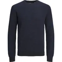 Jack & Jones Pull-over 'JJEGlobe' bleu foncé