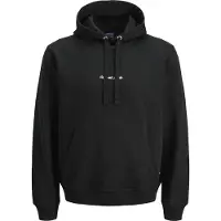 Jack & Jones Sweat-shirt 'JORNorrebro' noir / blanc