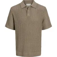 Jack & Jones Joel Short Sleeve Polo Marron XS Homme