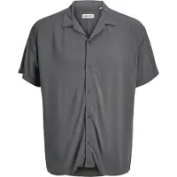 Jack & Jones Jeff Solid Resort Short Sleeve Shirt Gris L Homme