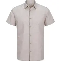 Jack & Jones Summer Short Sleeve Shirt Gris M Homme