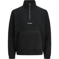Jack & Jones Soho Half Zip Sweatshirt Noir XL Homme