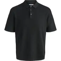 Jack & Jones George Knit Polo Ss Sn Short Sleeve Polo Noir XL Homme