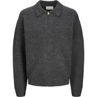 Jack & Jones Fox Full Zip Sweater Gris 2XL Homme