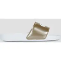 Lacoste Claquettes SERVE SLIDES 0.0 femmes - Doré - 38