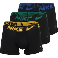 Nike 0000ke1156 Trunk Boxers 3 Units Noir M Homme