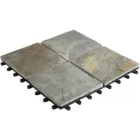 OEM Carrelage à clipser Azomor résistant aux intempéries avec système de drainage pour balcons et terrasses