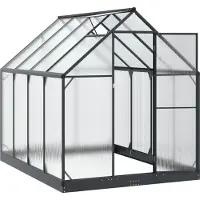 vidaXL , serre de jardin, 183,5 x 243,5 x 207 cm