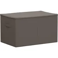 vidaXL : Boîtes de rangement, lot de 6, en tissu non tissé, 60 x 43 x 35 cm, 90,3 L, couleur gris