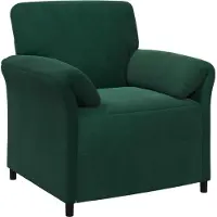 vidaXL Ensemble de canapé 2 pièces, velours vert foncé