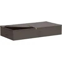 vidaXL Boîte de rangement, 24 pièces, en tissu non tissé, 90 x 48 x 15 cm, 64,8 L, gris
