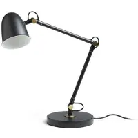 RED - DESIGN RENDL RENDL DANNY Lampe de table, laiton noir, 230 V, E14, 5 W, R14188