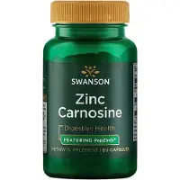 Sonstiges Zinc Carnosine - avec PepZinGI 60 gélules Swanson Health Products
