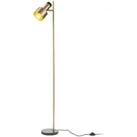 RED - DESIGN RENDL RENDL DIVINA Lampadaire, laiton/marbre noir, 230 V, E27, 5 W, R14262
