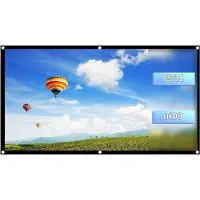 OEM Écran de projection HD sans fil portable de 60 à 120 pouces, format 16:9