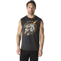 KOROSHI T-Shirt jaune d'or / greige / noir