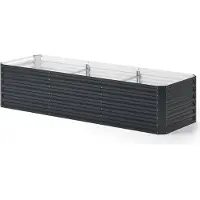 OK-Living Lit surélevé Anthracite 270x90cm, Model 42046
