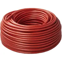 Proplus Tuyau d'eau potable Tuyau rouge 10 mm 1 mètre Réservoir Camping-car Caravane