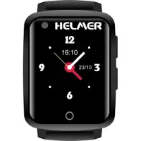 Helmer montre senior LK 716 avec localisateur GPS/affichage point. capteur de fréquence cardiaque/ nano SIM/ IP67/ 4G/ Android et iOS