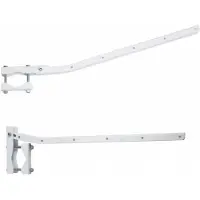 Sauvic Corde à linge réglable et pliable avec rampe argentée argentée One Size