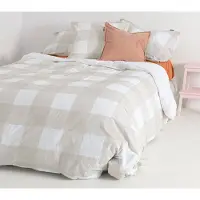 Happy Fiday Home Housse de couette HappyFriday Beige Matelas simple 155 x 220 cm