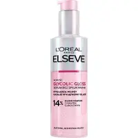 L'Oréal Paris Elseve Glycolic Gloss Serum, soin sans rinçage pour cheveux rêches et ternes, 150 ml