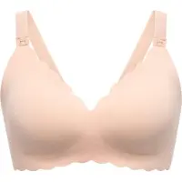 MOMCOZY Soutien-gorge d'infirmière, Beige, (XL)