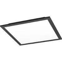 Eglo Plafonnier intelligent Moradillo-Z Noir carré 29.5cm