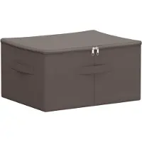 vidaXL Boîte de rangement Gris 43 x 34 x 23 cm en non-tissé