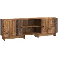 Syfax Meuble TV Bois ancien 150 x 31 x 50 cm Bois d’ingénierie