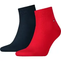 Tommy Hilfiger Underwear Chaussettes bleu marine / rouge feu