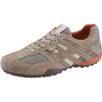 Geox Baskets basses 'UOMO SNAKE' camel / taupe / blanc