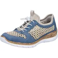 Rieker Chaussure de sport à lacets opal / taupe / rose ancienne