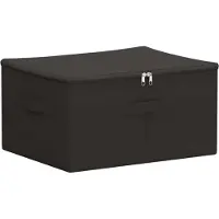 vidaXL Boîte de rangement, 24 pièces, en tissu non tissé, 43 x 34 x 23 cm, 33,6 L