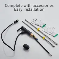 OEM Mitigeur avec douchette extractible, noir, eau chaude/froide