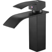 OEM Robinet de salle de bains noir, robinet pour la salle de bains, robinet de lavabo en cuivre, robinet en cuivre, tapis noir et moelleux