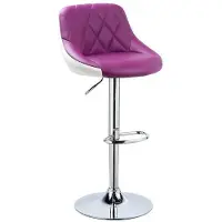 OEM Tabourets de bar confortables en similicuir – Lot de deux – Chaises de cuisine – Paire – Réglables en hauteur – Hauteur d'assise comprise entre 60 et 82 centimètres