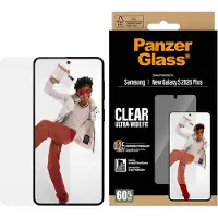 PanzerGlass Protection d'écran Ultra-Wide Fit Anti-bactérienne avec applicateur pour Samsung Galaxy S26 Plus