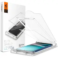 Spigen EliteShield EZ Fit avec plateau d'installation - 1 pack pour Samsung Galaxy S25 Ultra