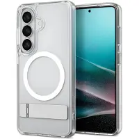 Spigen Coque Ultra Hybrid S MagSafe pour Samsung Galaxy S26 Plus - Clear / White