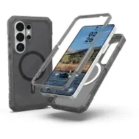 Uag Trooper coque arrière avec aimant pour Samsung Galaxy S26 Ultra - Ash