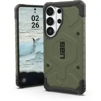 Urban Armor Gear Coque Pathfinder MagSafe pour Samsung Galaxy S26 Ultra - Olive Drab