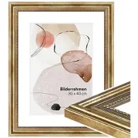 OEM Cadre photo baroque en bois 20 x 28 cm