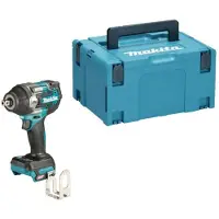 Makita Boulonneuse 1/2'' 760Nm 40V XGT - - sans batterie, ni chargeur - MAKPAC - TW008GZ01