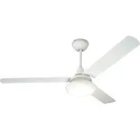 Grupo FM Ventilateur de Plafond avec Lumière VTI1140L 70W Blanc