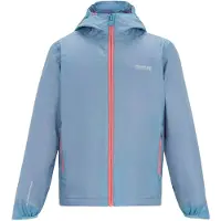Regatta - Veste « Lever » pour enfants, imperméable RG12719 (104) (denim délavé/couleur pêche)
