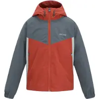 Regatta - Veste « Hanleigh », imperméable pour enfants RG12721 (104) (Brique/Pierre de cloître/Tempête sombre)